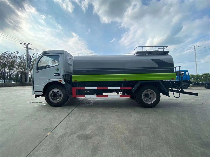 2023 Chinese Brand 6000 Liters to 8000 Liters Potable Drink Water Tank Tanker Sprinkler Bowser Spray Cleaning Transport and Delivery Truck